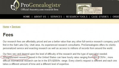 Ancestry.com's Service