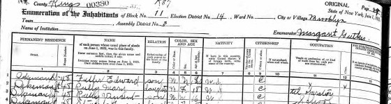 1925 New York State Census.